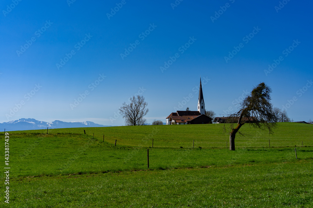 Kuratiekirche St. Rupertus in Stephanskirchen Hemhof