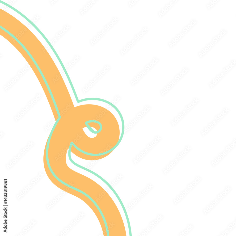 Obraz premium Minimalist Line Retro