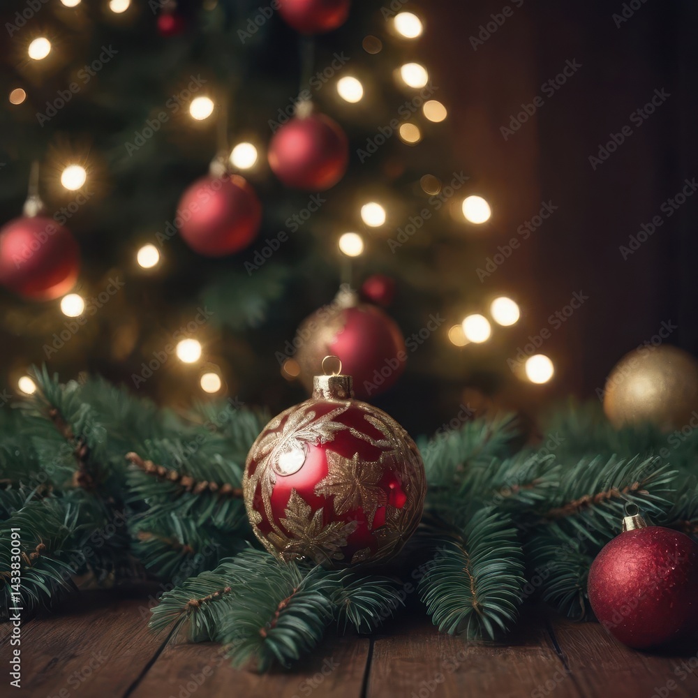 Christmas Tree with Ornaments Christmas Tree with Ornaments