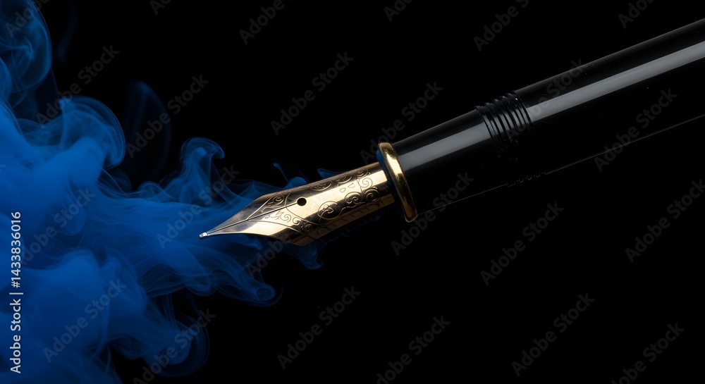 Naklejka premium Fountain Pen