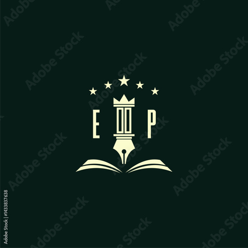 initials design modern legal attorney law firm lawyer advocate consultancy business logo vector