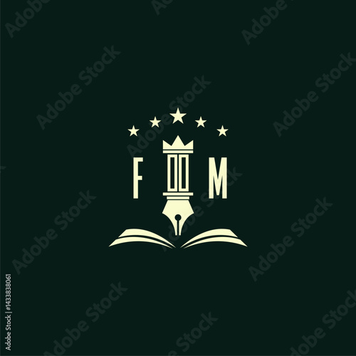 initials design modern legal attorney law firm lawyer advocate consultancy business logo vector