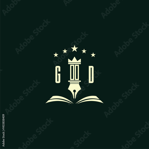 initials design modern legal attorney law firm lawyer advocate consultancy business logo vector