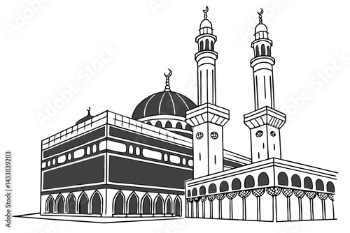 taj mahal vector
