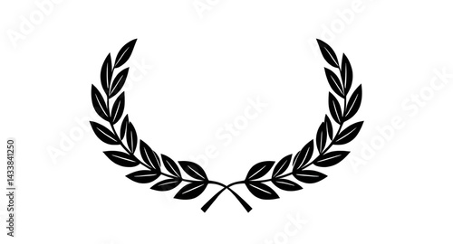 laurel wreath vector