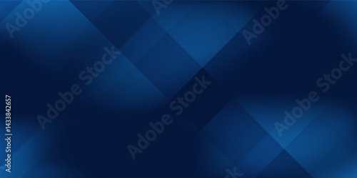 Modern black dark navy blue silver abstract pattern background. Geometric shape. Line triangle angle fold polygon diamond modern abstract simple design