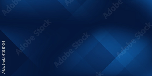 Modern black dark navy blue silver abstract pattern background. Geometric shape. Line triangle angle fold polygon diamond modern abstract