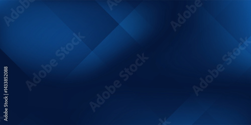 Modern black dark navy blue silver abstract pattern background. Geometric shape. Line triangle angle fold polygon diamond modern