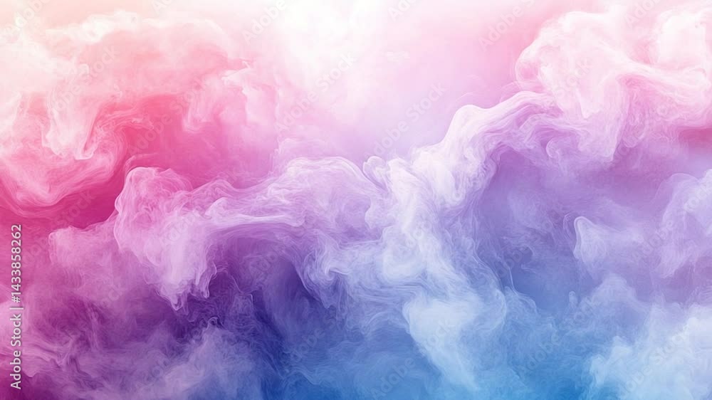Abstract multicolored smoke background with pink, purple, and blue hues, artistic design Abstract multicolored smoke background with pink, purple, and blue hues, artistic design