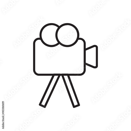 movie camera line