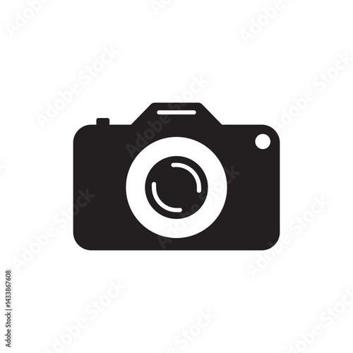 digital photo camera glyph