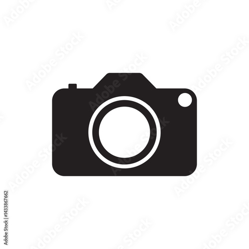 digital photo camera glyph