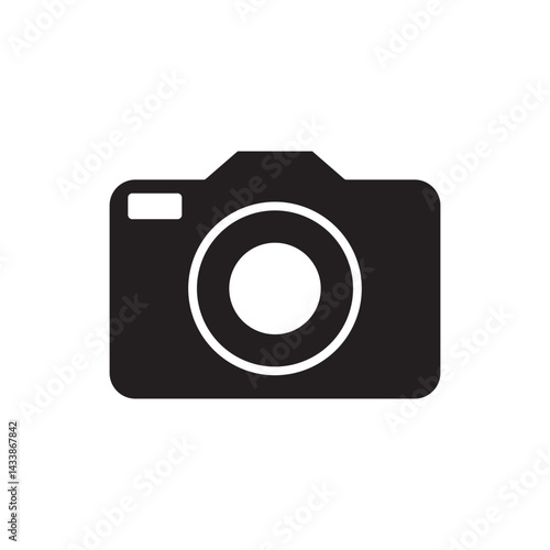 digital photo camera glyph