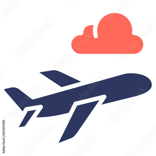 Takeoff glyph color icon