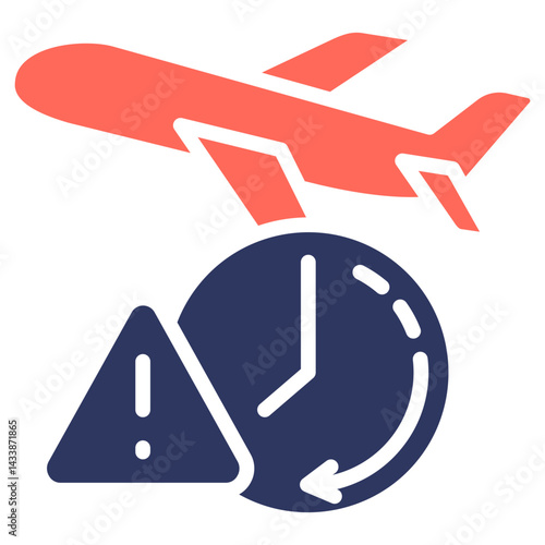 Delay glyph color icon