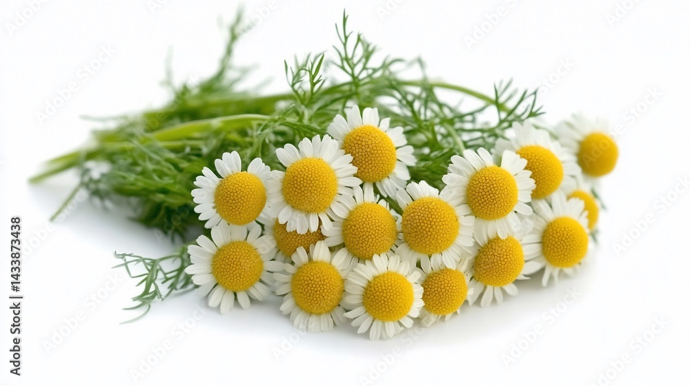 Fresh Chamomile Blossoms