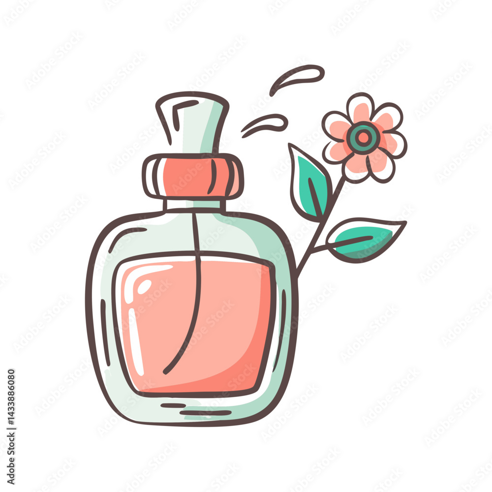 floral perfume icon, floral perfume vector illustration-simple illustration of floral perfume, perfect for floral perfume logos and icons floral perfume icon, floral perfume vector illustration-simple illustration of floral perfume, perfect for floral perfume logos and icons