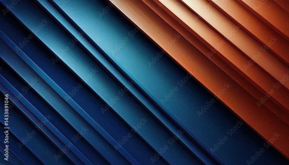 Fototapeta premium Dynamic abstract patterns of metallic waves studio digital art modern environment close-up perspective visual design for creative inspiration