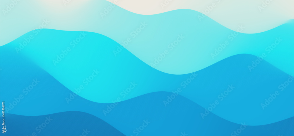Multilayer texture. Abstract wavy background with modern gradient colors. Trendy liquid design. Cover design template. Motion sound wave. 3D illustration for brochure, poster, presentation or banner. Multilayer texture. Abstract wavy background with modern gradient colors. Trendy liquid design. Cover design template. Motion sound wave. 3D illustration for brochure, poster, presentation or banner.