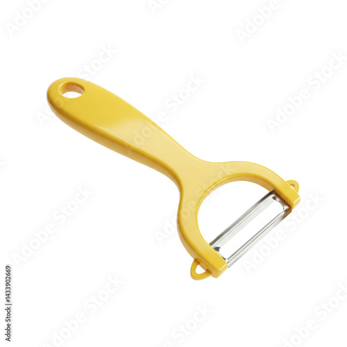 yellow corn cob peeler