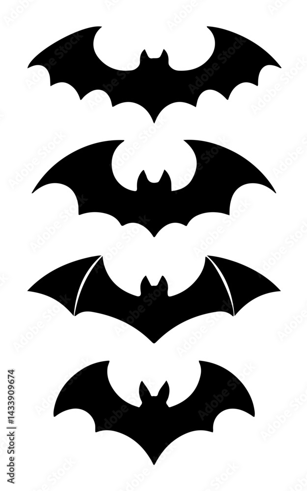 Stylized Bat Icons: High-Quality Vector Graphics for Creative Projects Stylized Bat Icons: High-Quality Vector Graphics for Creative Projects