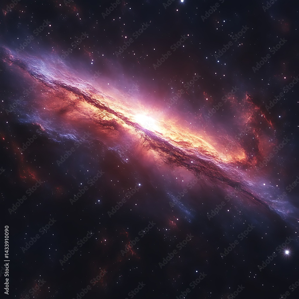 Cosmic spiral nebula, vibrant colors, stellar explosion Cosmic spiral nebula, vibrant colors, stellar explosion