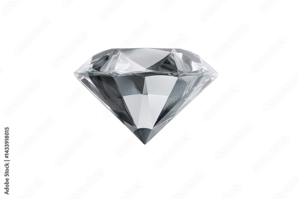 Brilliant sparkling diamond gemstone isolated on rare shine clear white on transparent background Brilliant sparkling diamond gemstone isolated on rare shine clear white on transparent background