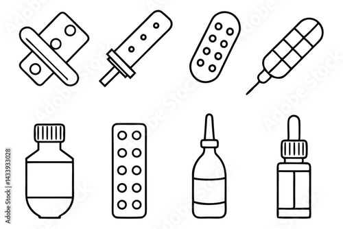 Chemotherapy drugs hope rising Line art