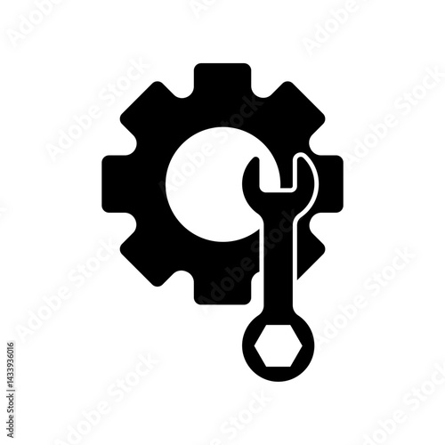 maintenance icons  symbol vector elements for infographic web