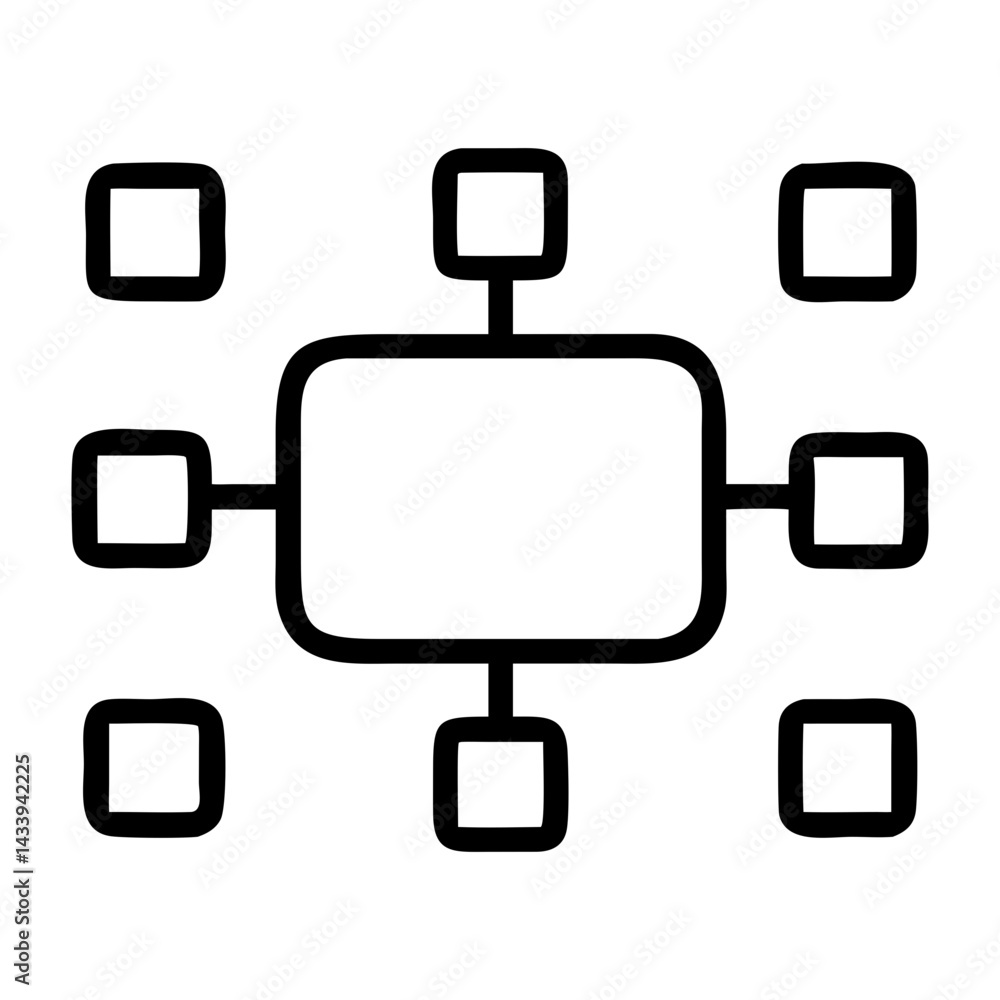 Network Connection Icon – Vector Design Network Connection Icon – Vector Design