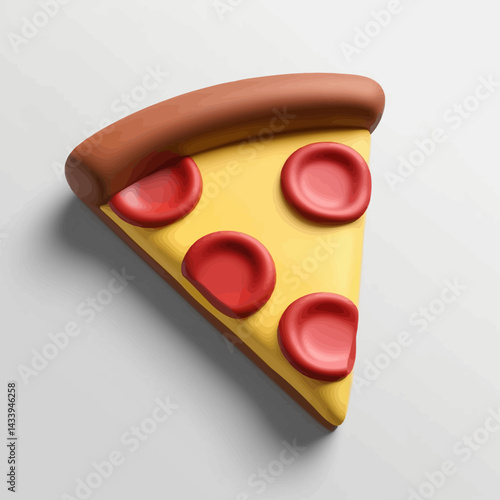 Slice of Happiness - A 3D Pizza Delight