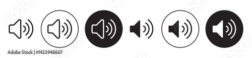 Audio icon solid illustration, pictogram isolated on white design element.