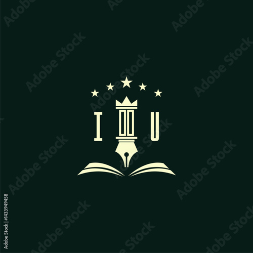 initials design modern legal attorney law firm lawyer advocate consultancy business logo vector