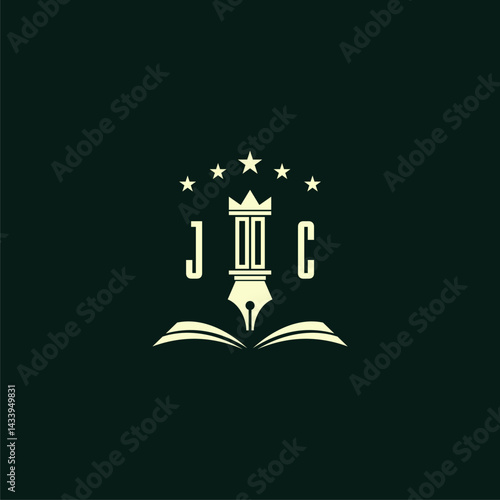 initials design modern legal attorney law firm lawyer advocate consultancy business logo vector