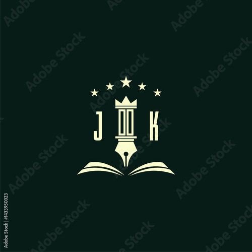 initials design modern legal attorney law firm lawyer advocate consultancy business logo vector