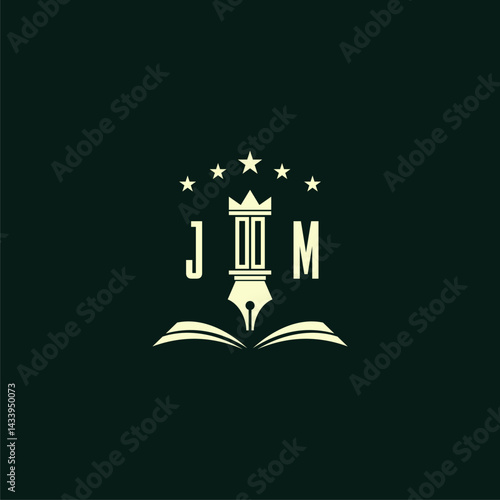 initials design modern legal attorney law firm lawyer advocate consultancy business logo vector