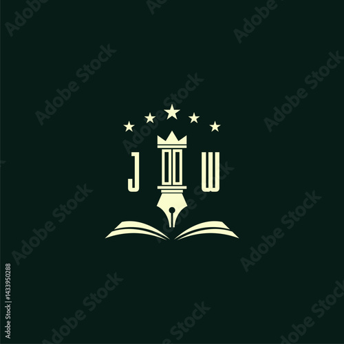 initials design modern legal attorney law firm lawyer advocate consultancy business logo vector