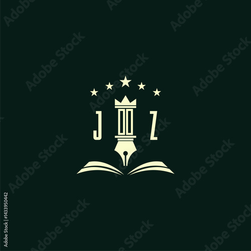 initials design modern legal attorney law firm lawyer advocate consultancy business logo vector