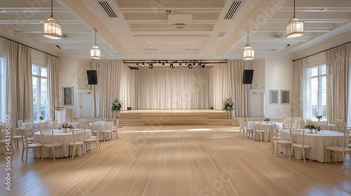 Elegant Ballroom with Event Venue.
