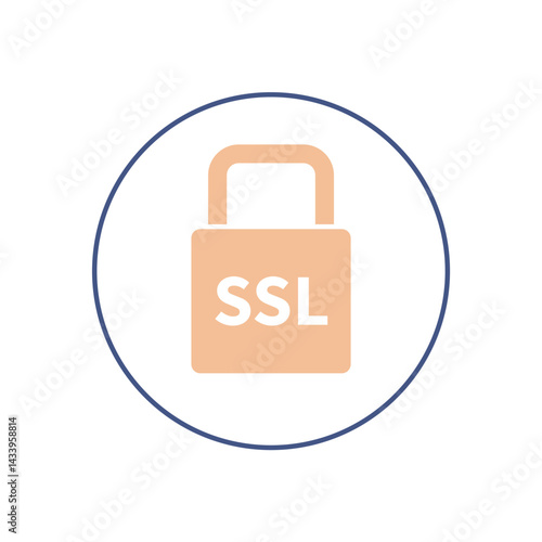 ssl icons  symbol vector elements for infographic web