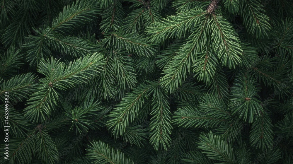 Abstract Pine Green Color Background. Generative AI