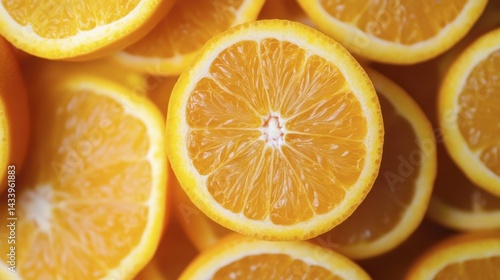 Obraz na płótnie Abstract Tangerine Color Background. Generative AI w salonie
