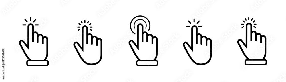 cursor icon set with arrows, hand pointers, click effects, and loading symbols. Mouse click cursor collection. Click computer mouse cursor click pointer cursor. cursor icon set with arrows, hand pointers, click effects, and loading symbols. Mouse click cursor collection. Click computer mouse cursor click pointer cursor.