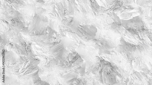 Ice texture background with natural patterns and details top view. Generative AI