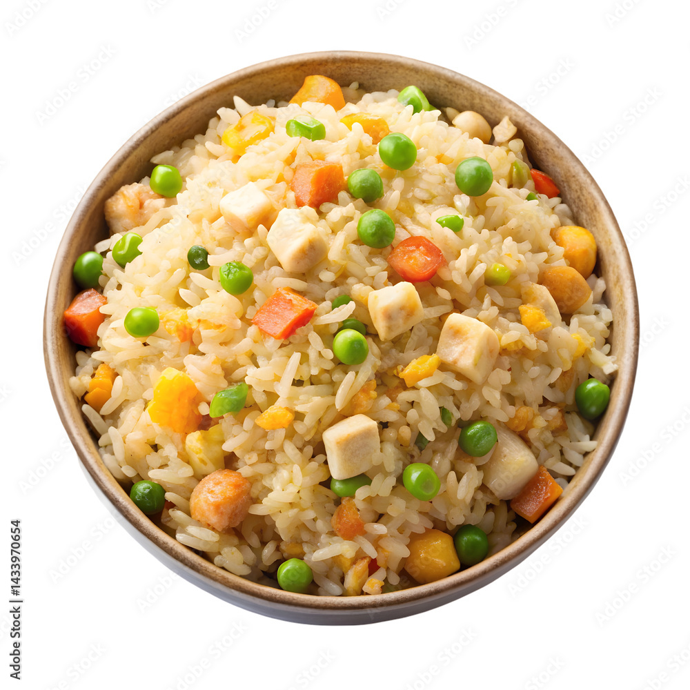 Fried Rice Royalty Style Dish Fried Rice Royalty Style Dish