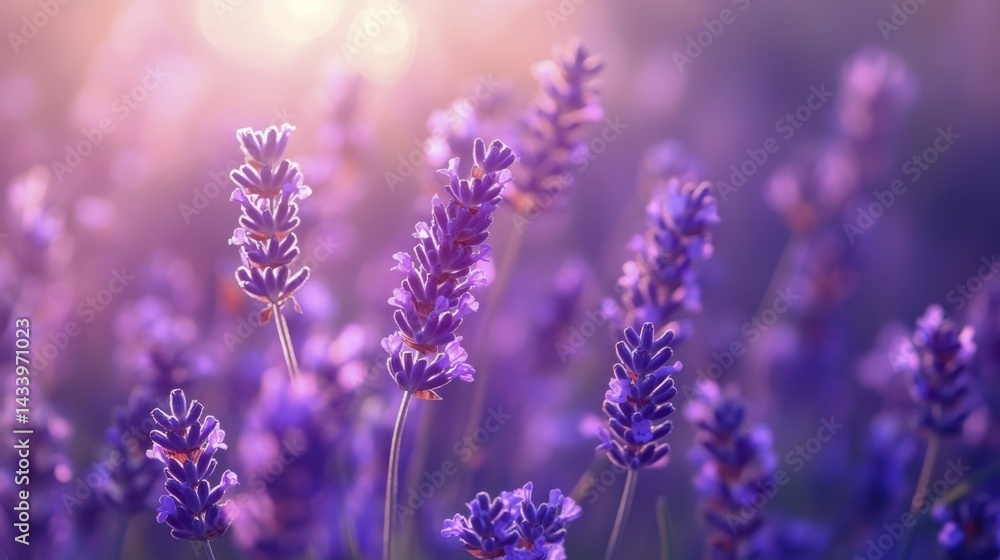 Abstract lavender color background for design and wallpaper. Generative AI
