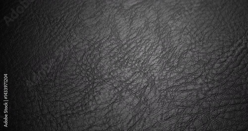 Leather Drift with Minimalist Motion. Video showcasing a luxurious black leather texture with subtle, flowing movement, perfect for sophisticated visuals.



