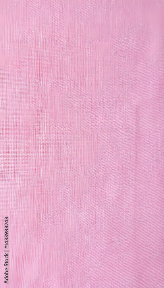 Fototapeta premium pink wallpaper abstract cotton horizontal fabric canvas background, photo. White tone