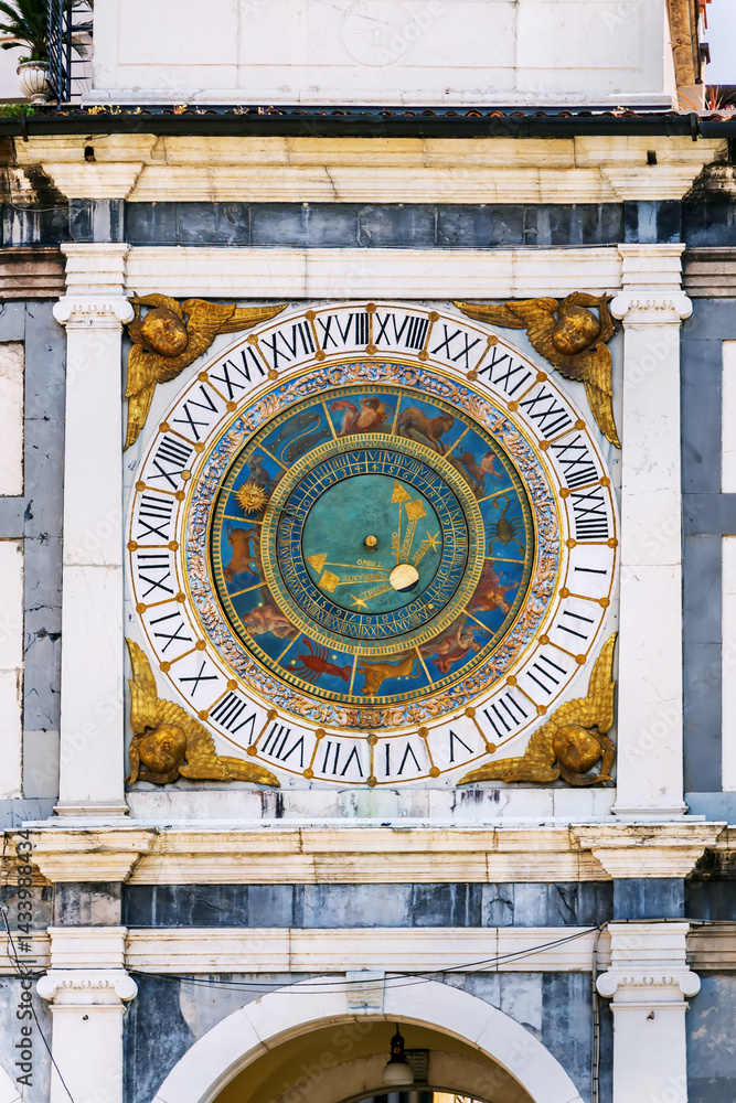 Fototapeta premium Torre dell'Orologio, Brescia, Italy