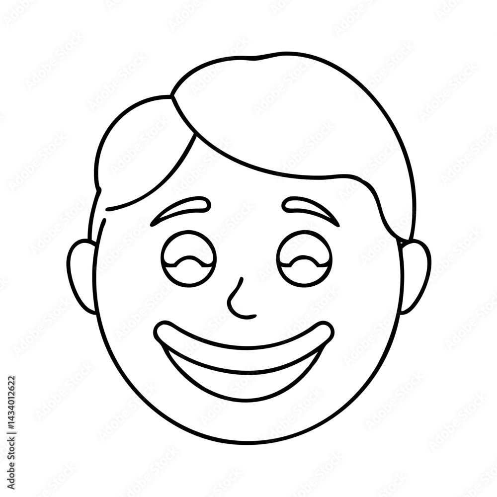 face smile icon, face smile vector illustration-simple illustration of face smile, perfect for face smile logos and icons face smile icon, face smile vector illustration-simple illustration of face smile, perfect for face smile logos and icons